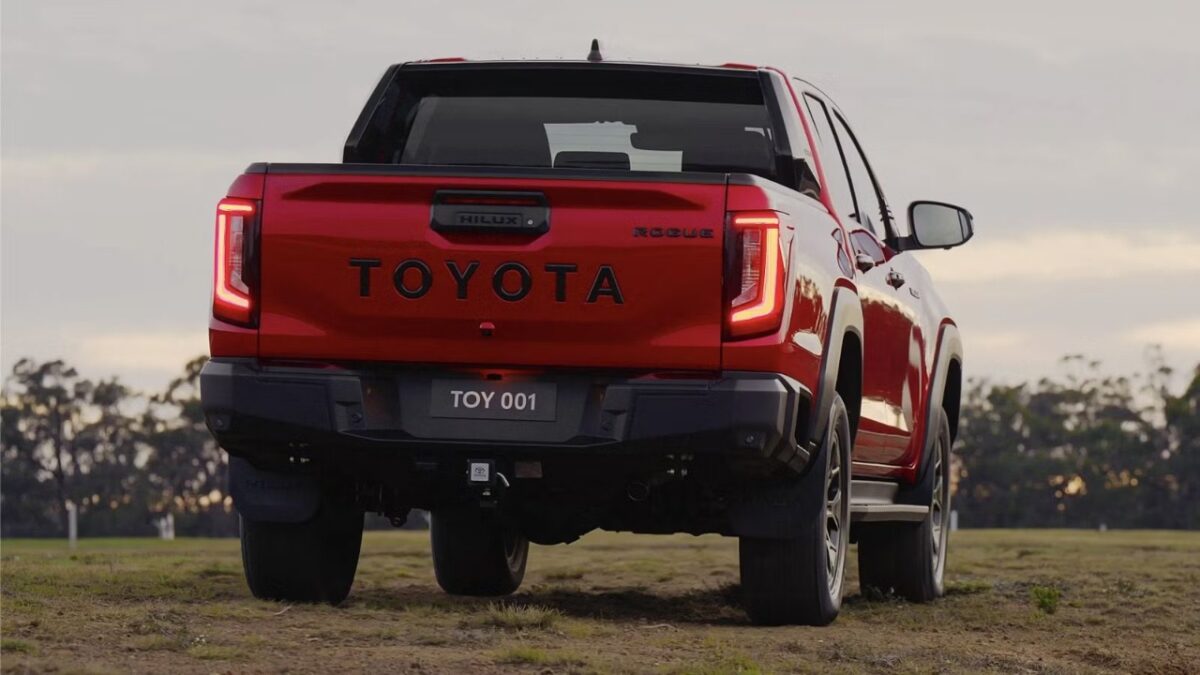 2026 Toyota hilux pickup rear