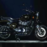 Royal Enfield bullet 650 on road