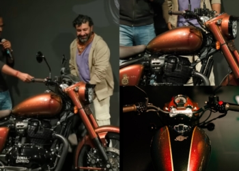 Royal Enfield classic 650 bike 125years special