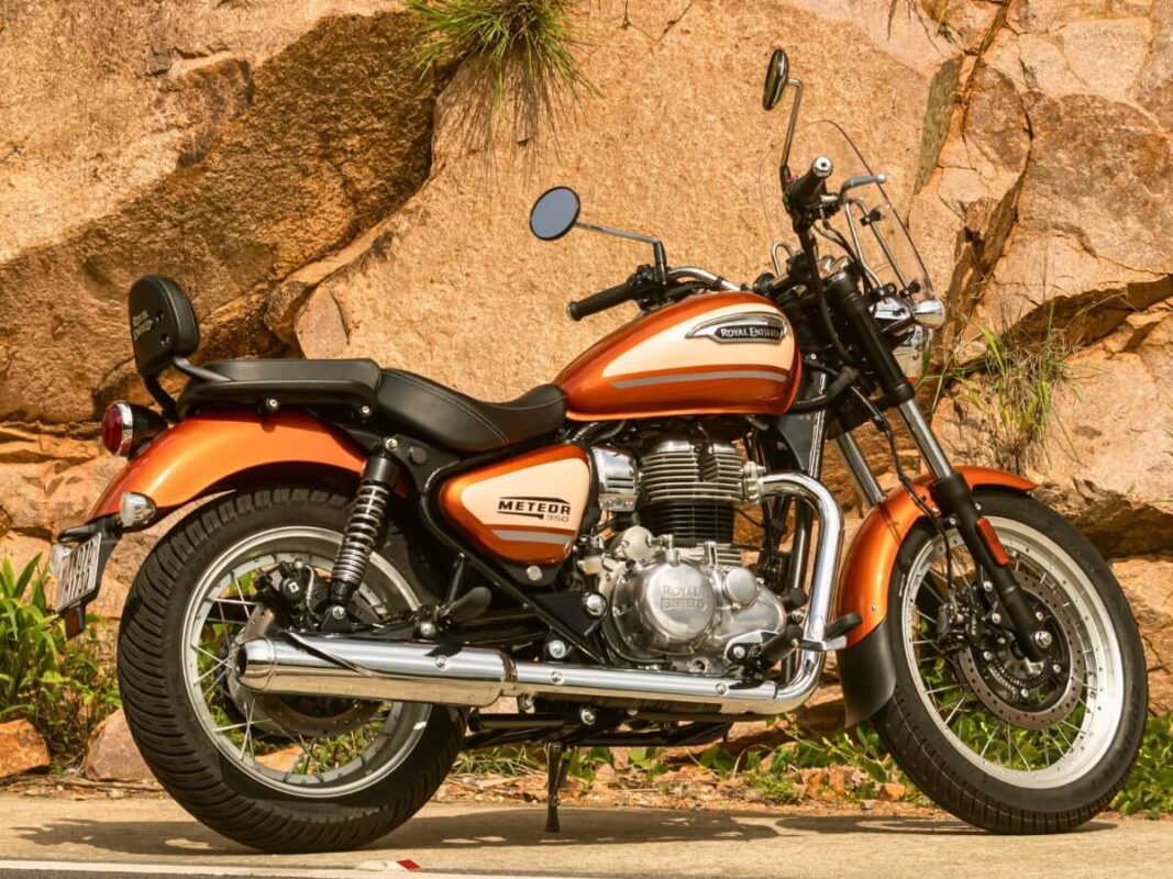 Royal Enfield meteor 350 sundunner orange new 2
