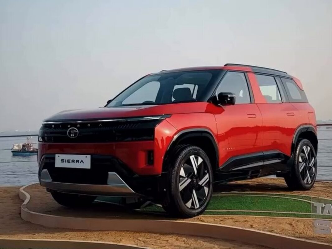 all new tata sierra suv red