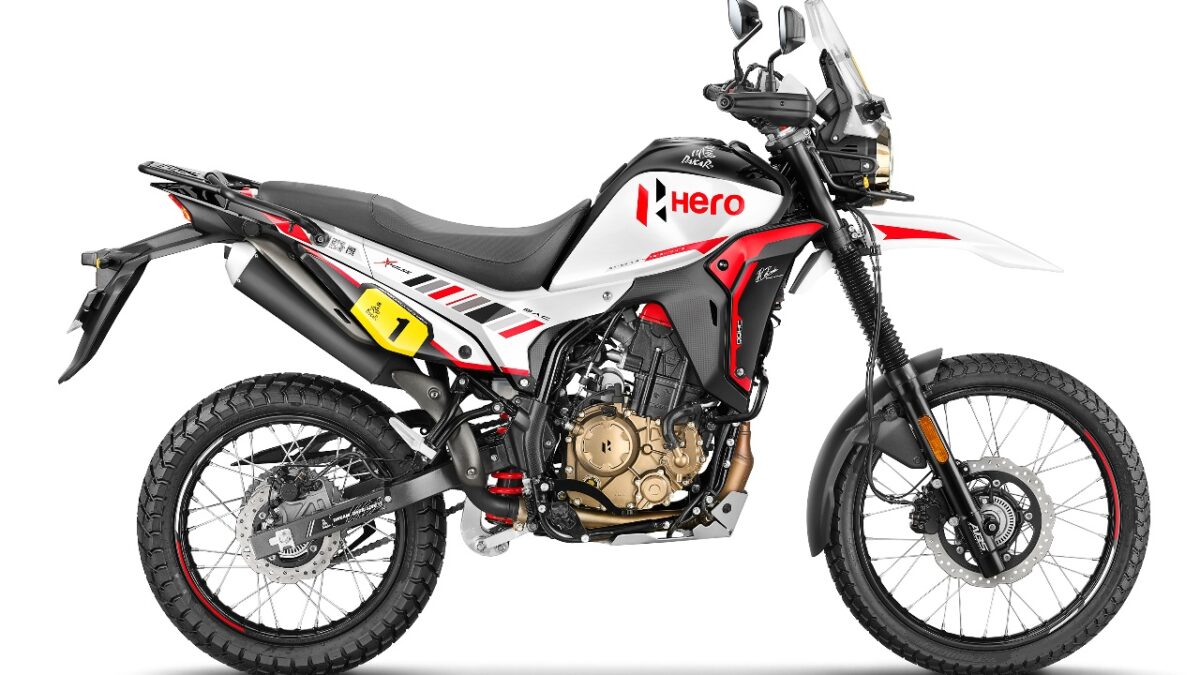 hero xpulse 210 dakar edition side
