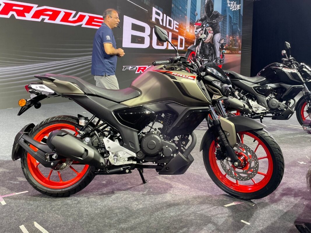 new yamaha fz rave on road price
