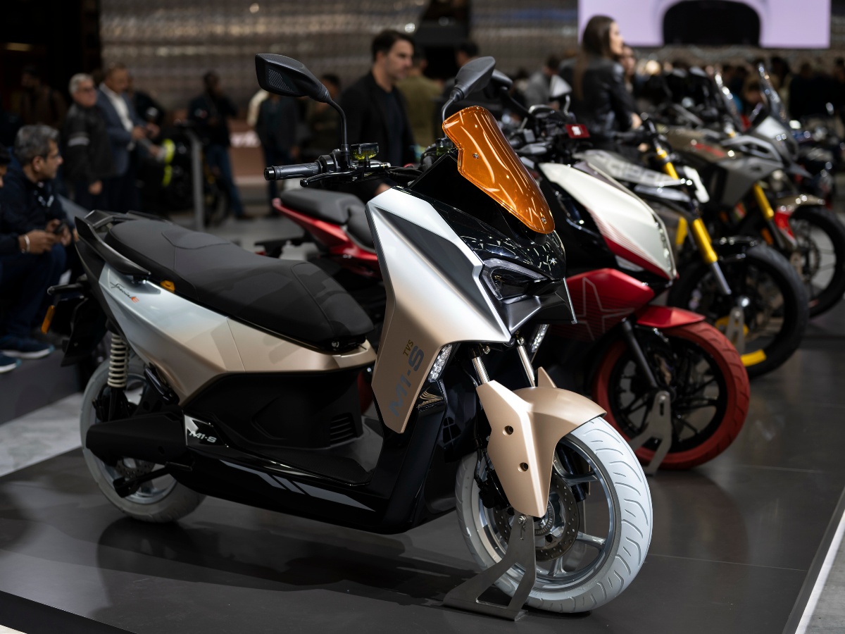 tvs m1 s electric scooter