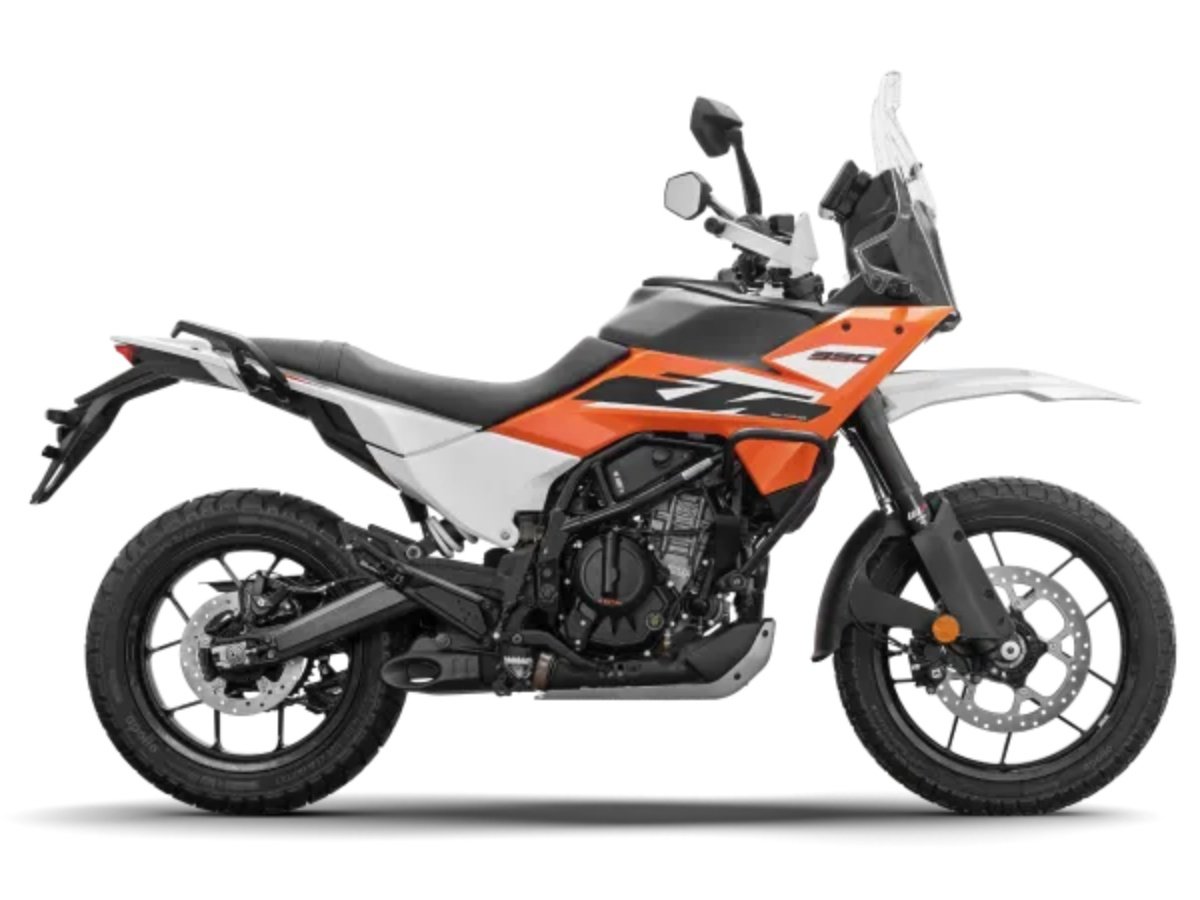 ktm 390 adventure with 350cc engine
